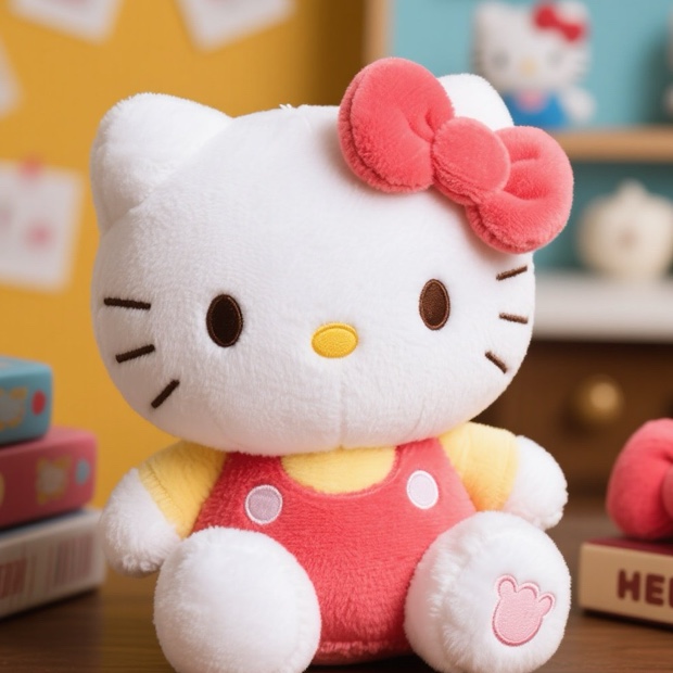 毛绒HelloKitty