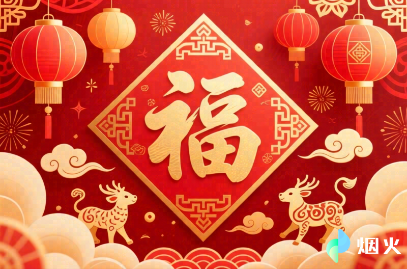 春节海报 DIY，AI 以图生图打造喜庆中国红